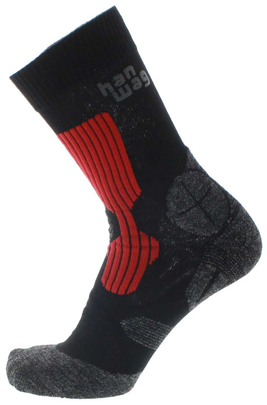 Trek Sock Asphalt Red Unisex Socken